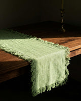 Green Free Spirit Table Runner