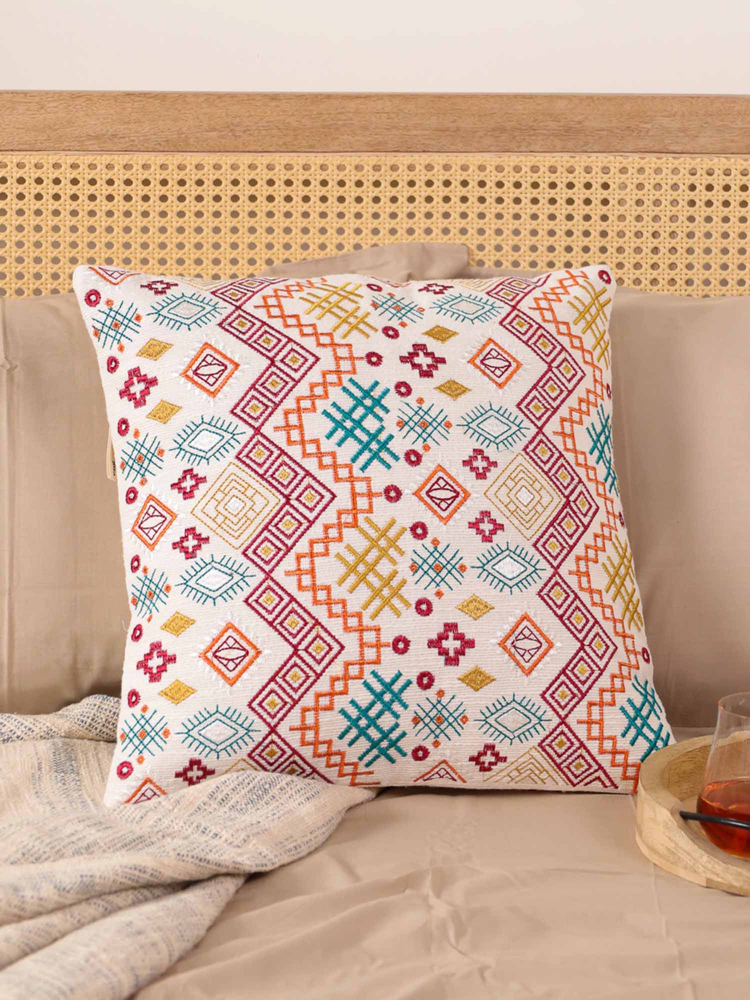 Indian Illusion Throw Pillow Cover – eyesofgypsy