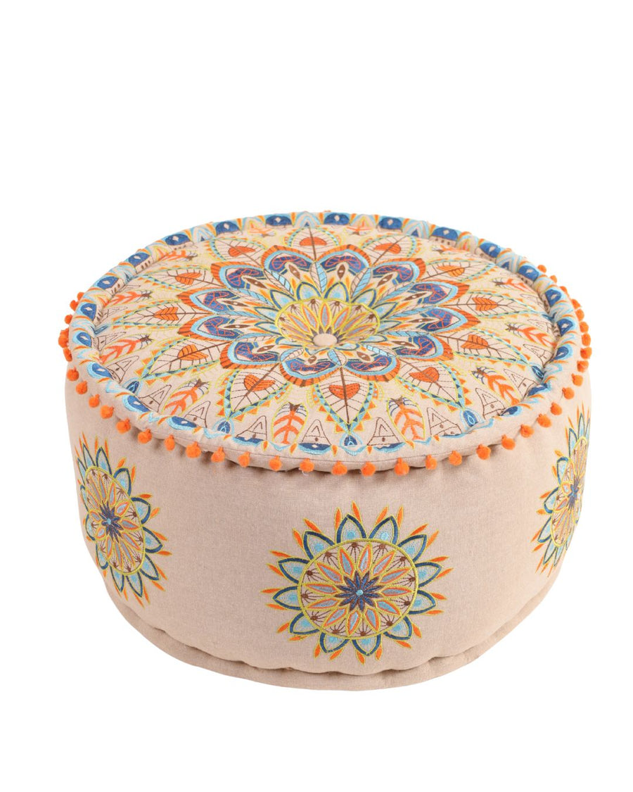 Artisan Abode Ottoman Pouf
