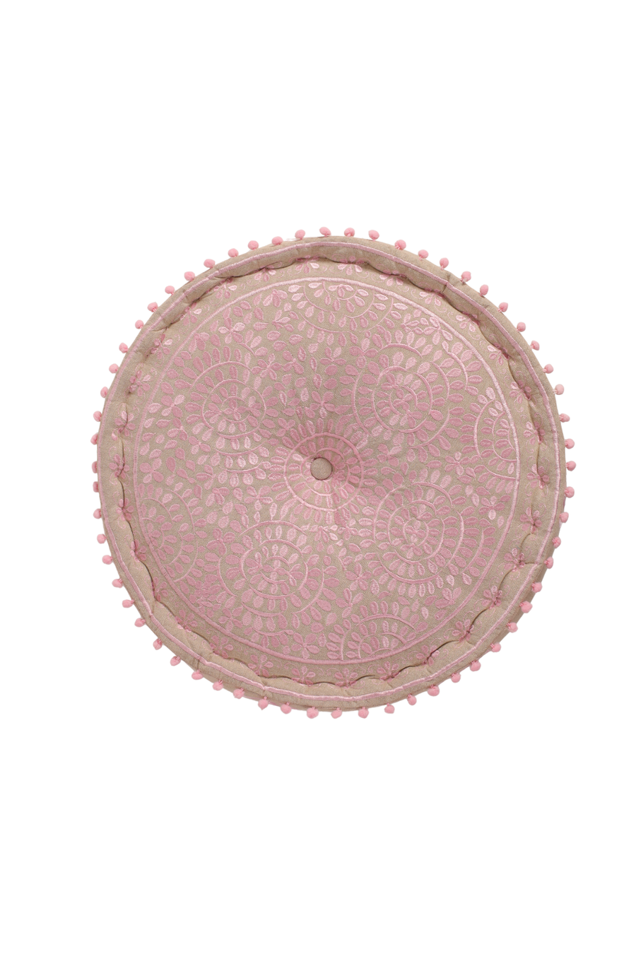 Pink Euphoria Ottoman Pouf