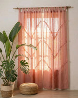 Rose Sunshine Window Curtain