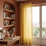 Ochre Meher Cotton Curtain