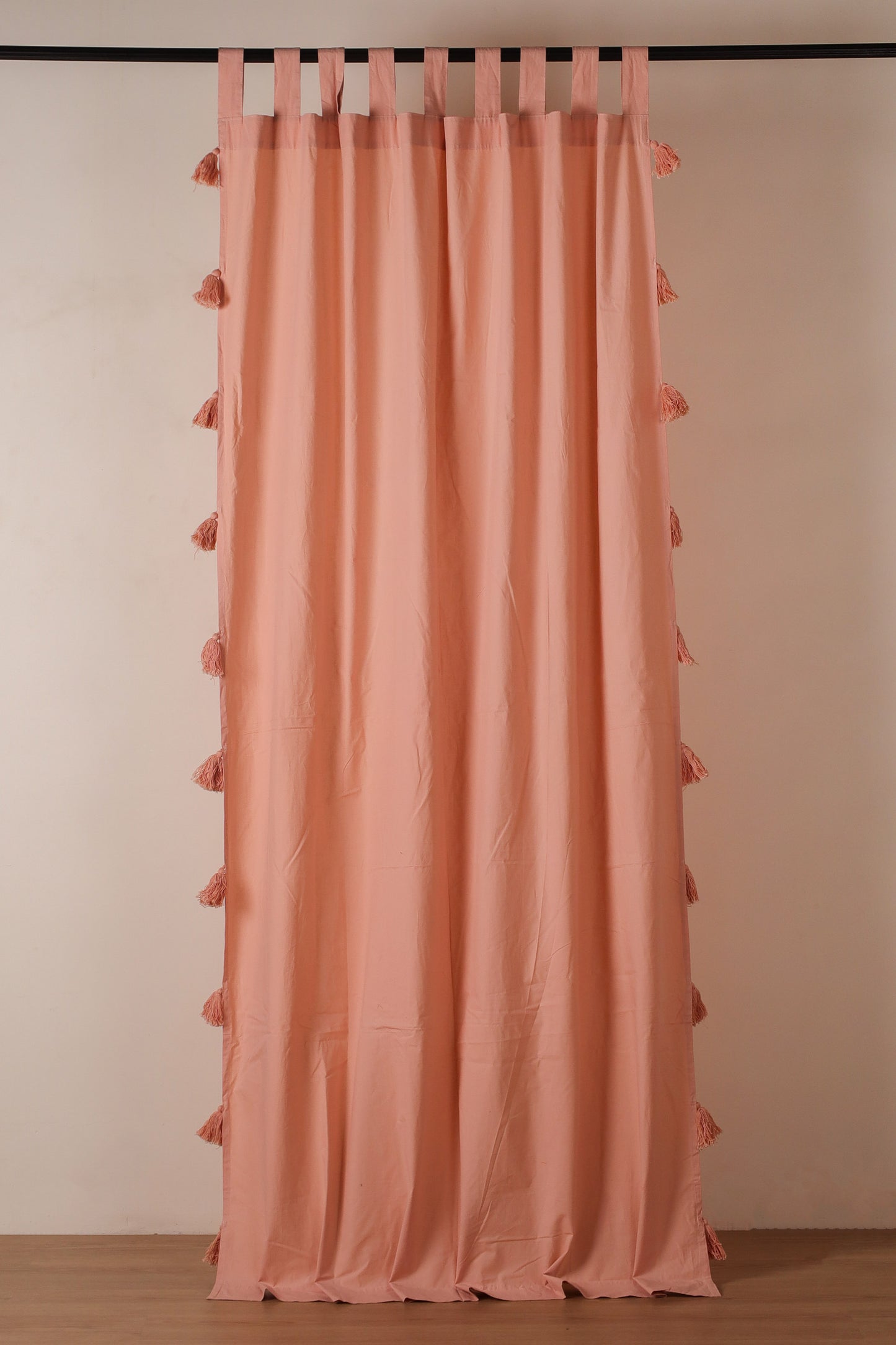 Rose Dreamy Tassel Curtain - Set of 2