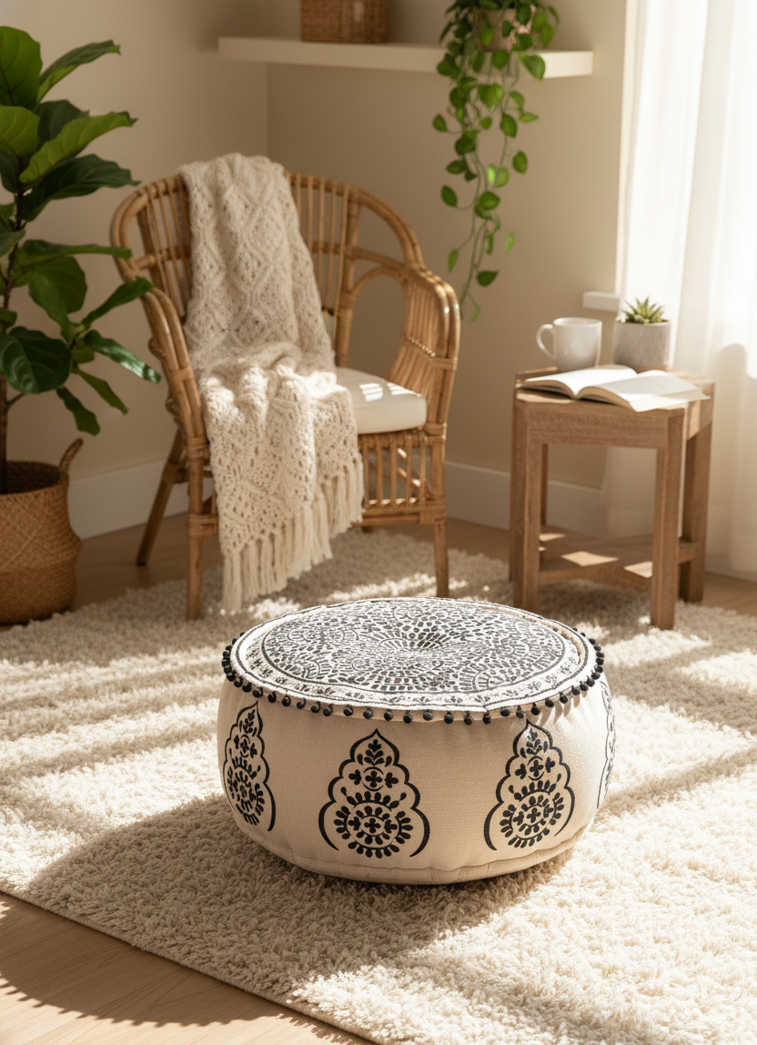 Ottoman & Pouf