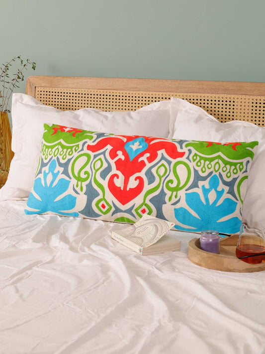 Tribal Tapestry Long Pillow