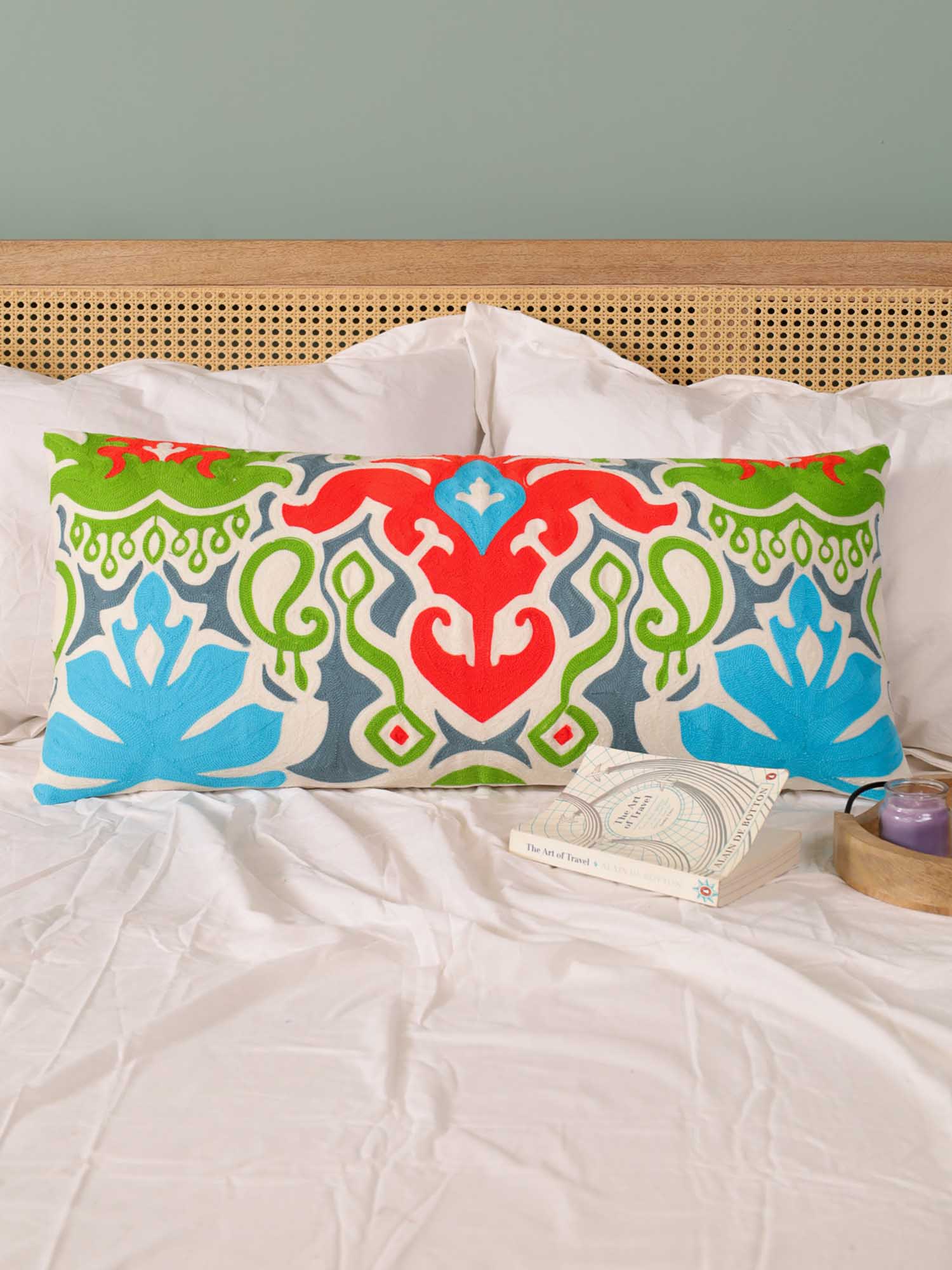 Tribal Tapestry Long Pillow