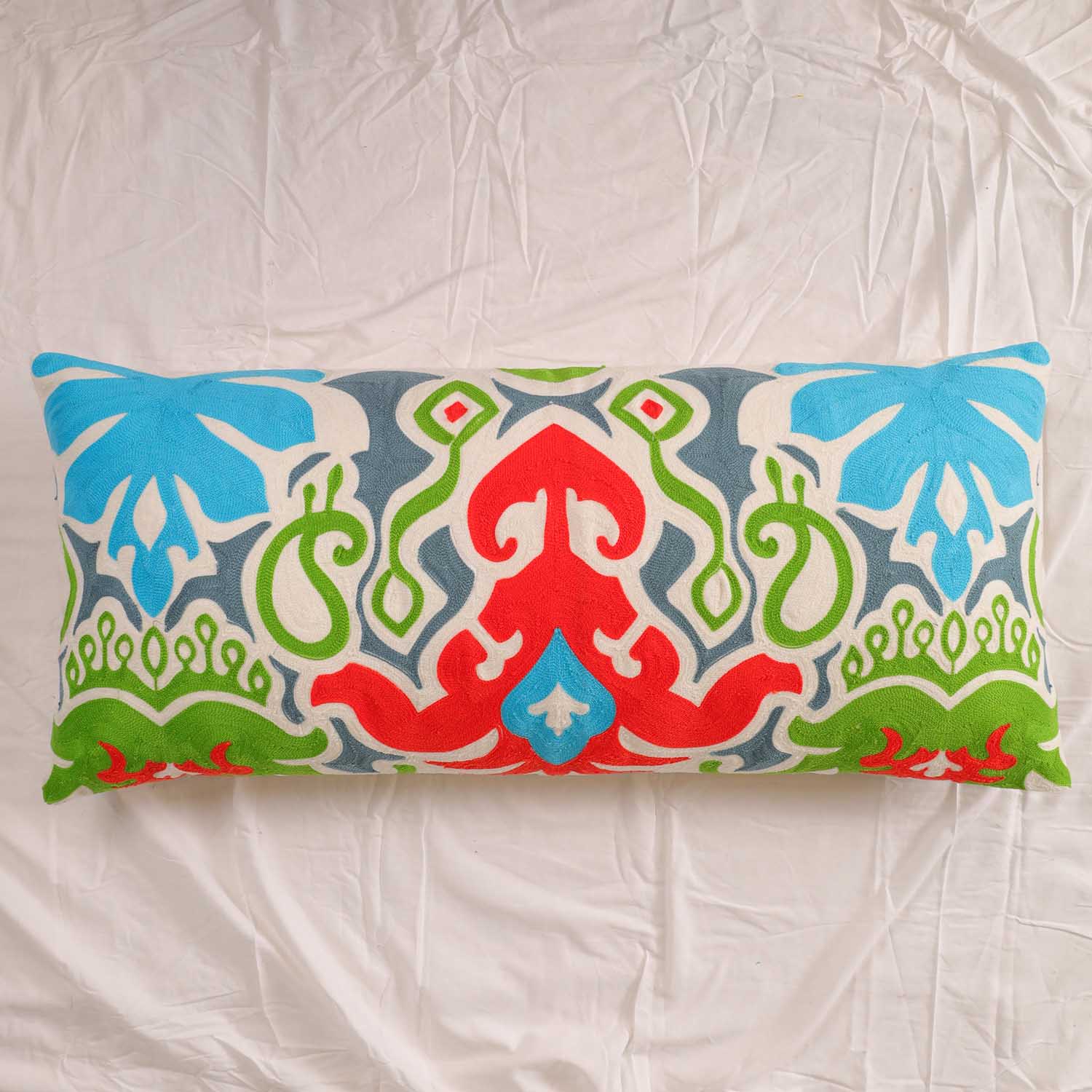 Tribal Tapestry Long Pillow