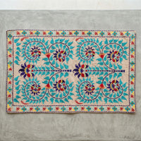 Teal Wildflower Placemat