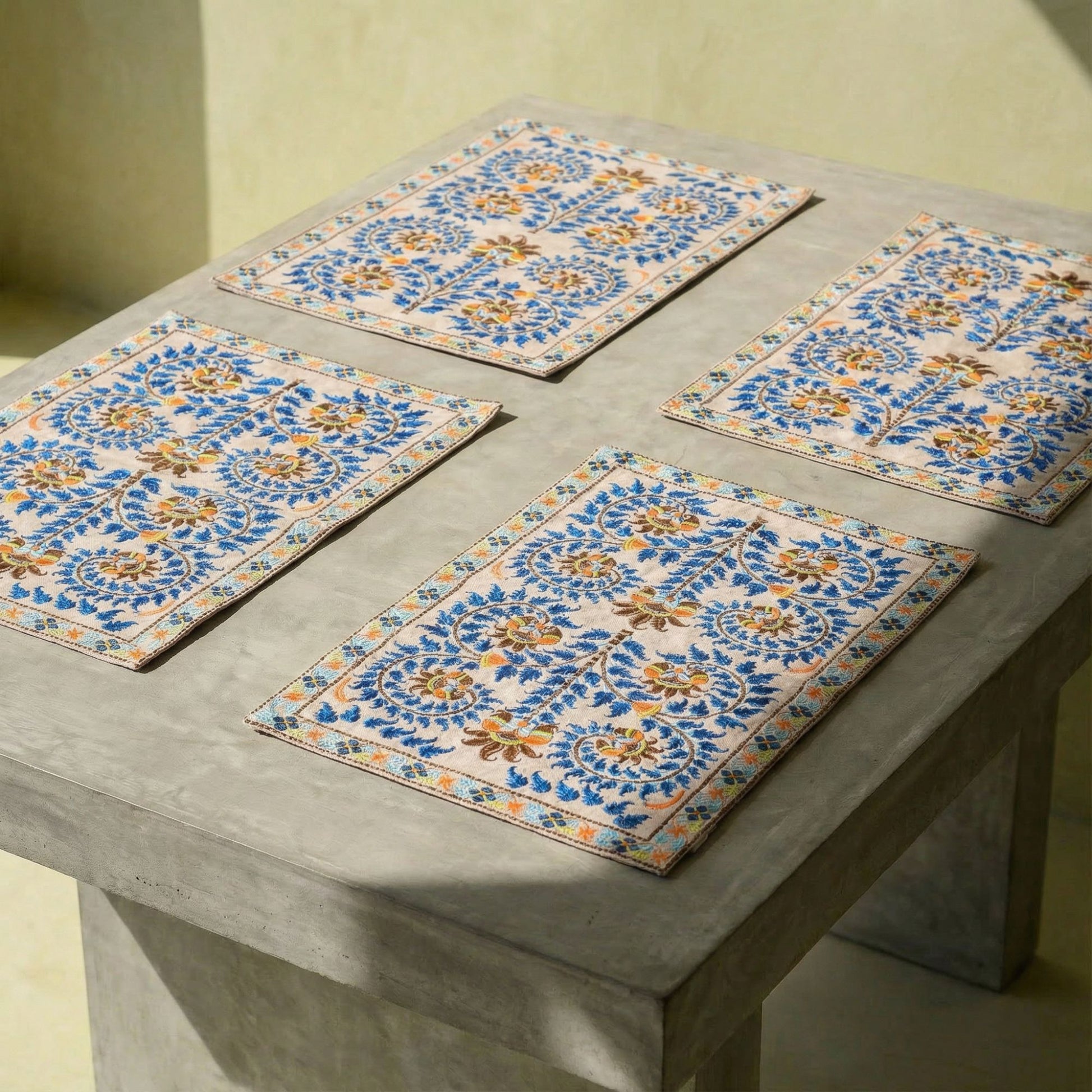 Blue Wildflower Placemat