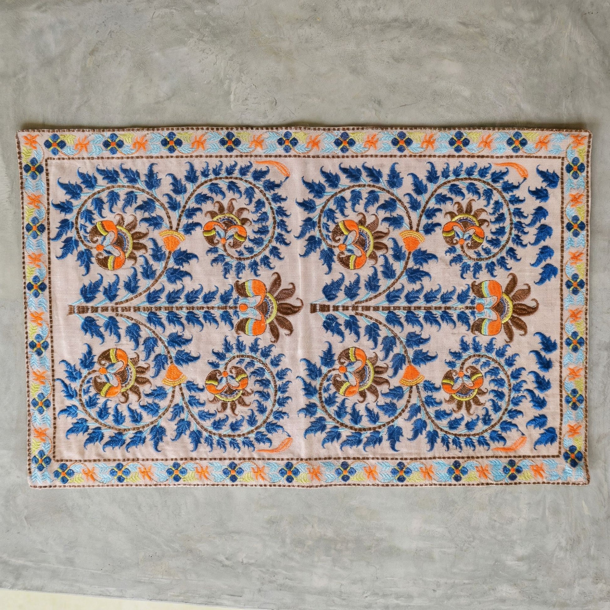 Blue Wildflower Placemat