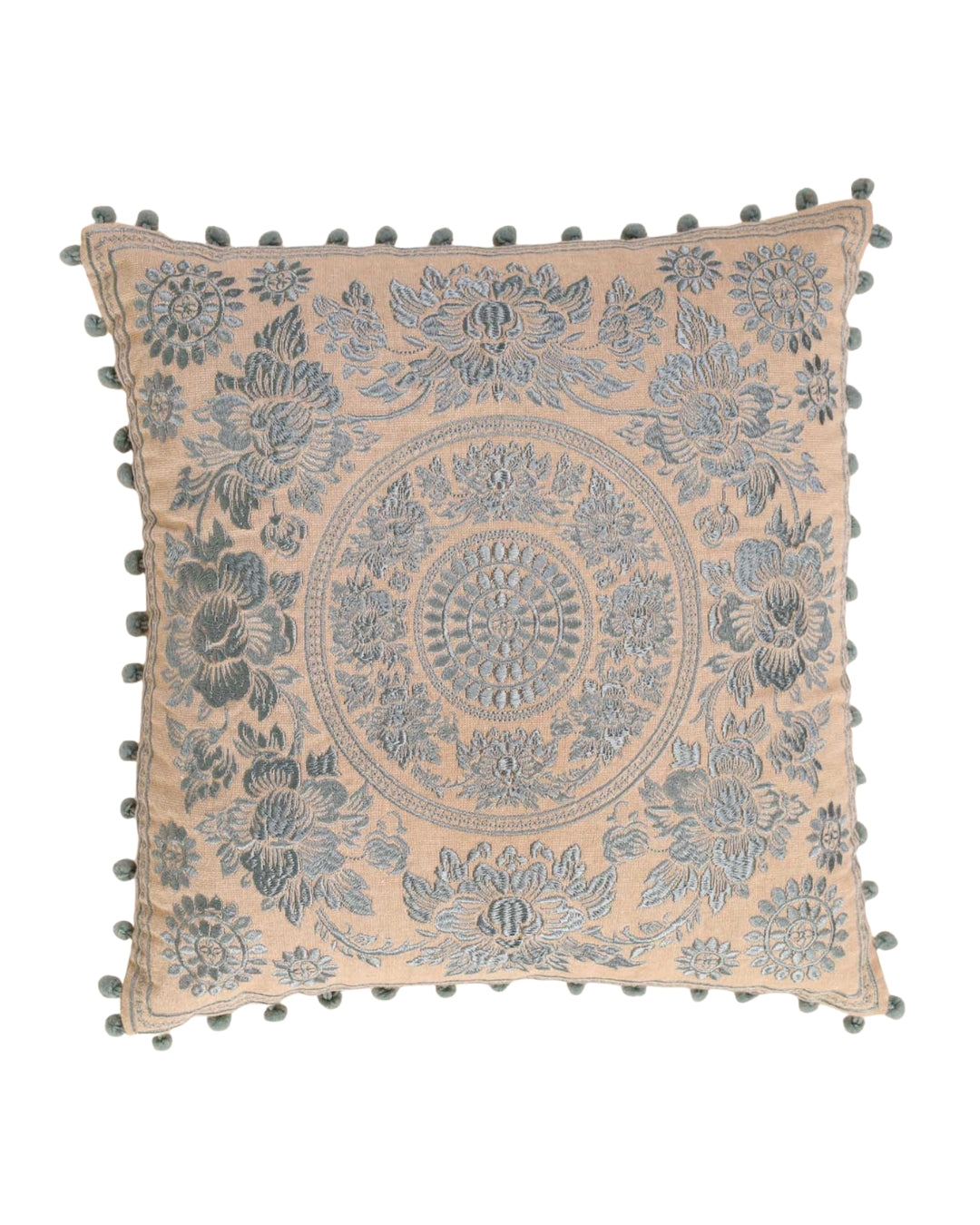 Floral Fantasy Throw Pillow