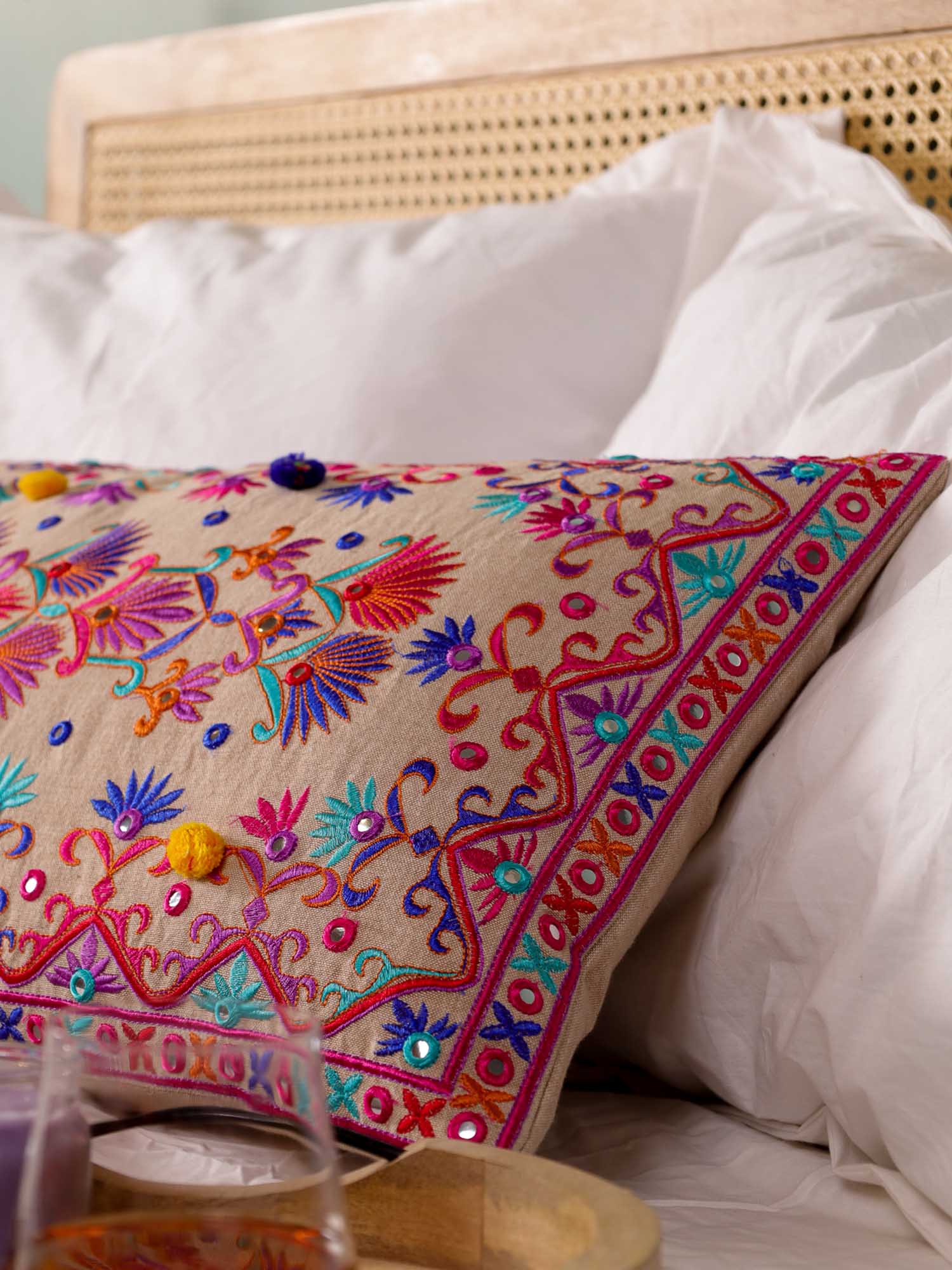 Pink Hippie Dream Long Pillow