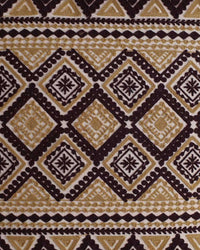 Golden Petal Footstool
