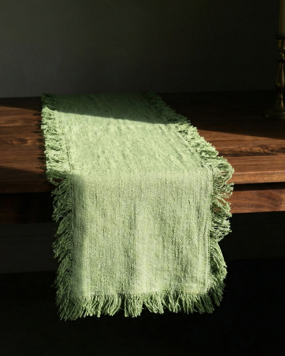 Green Free Sprit Table Runner