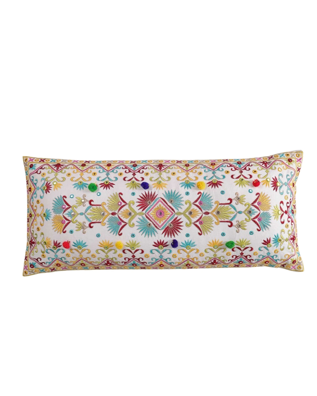 Yellow Gypsy Dream Long Pillow
