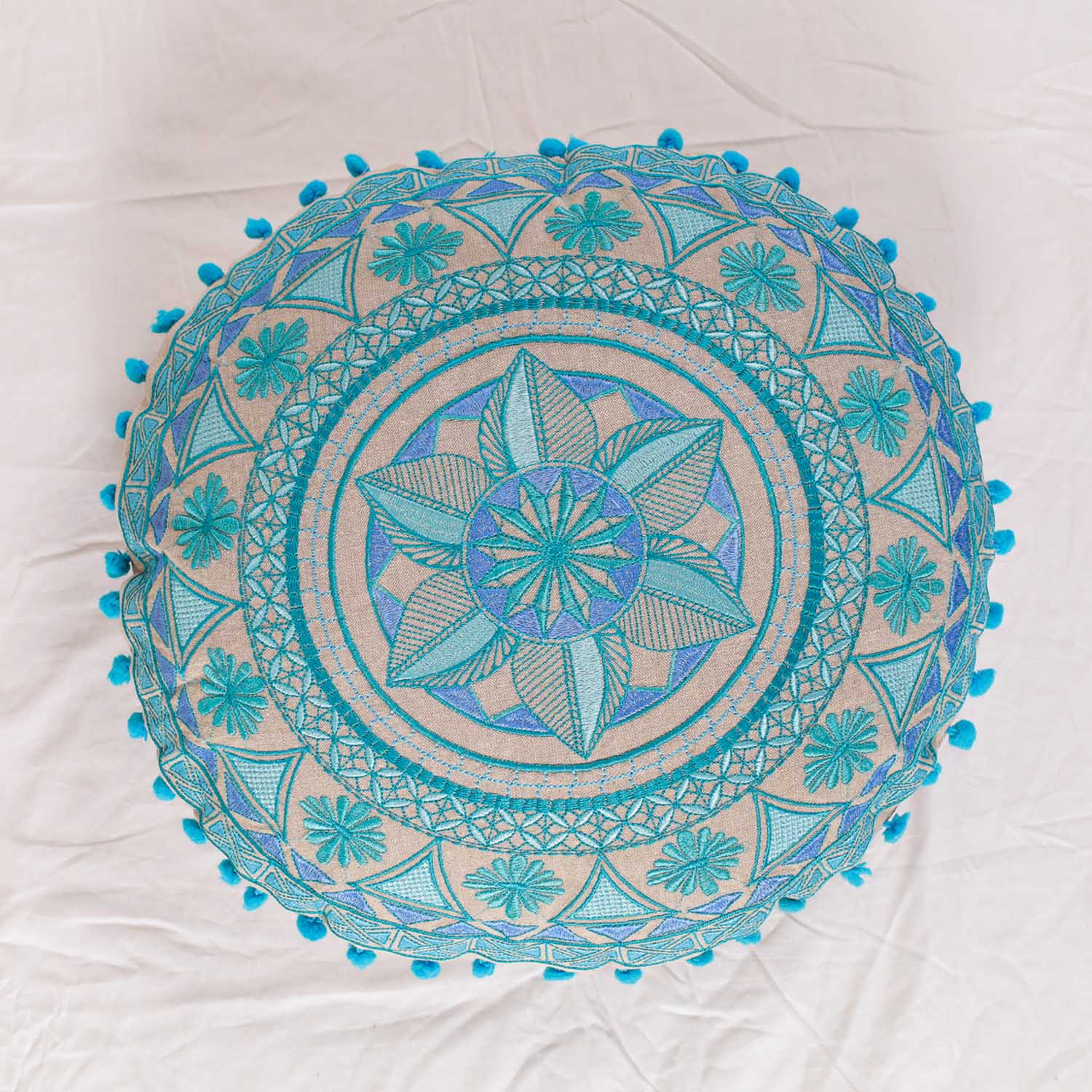 Bloomin' Bliss Floor Cushion Cover