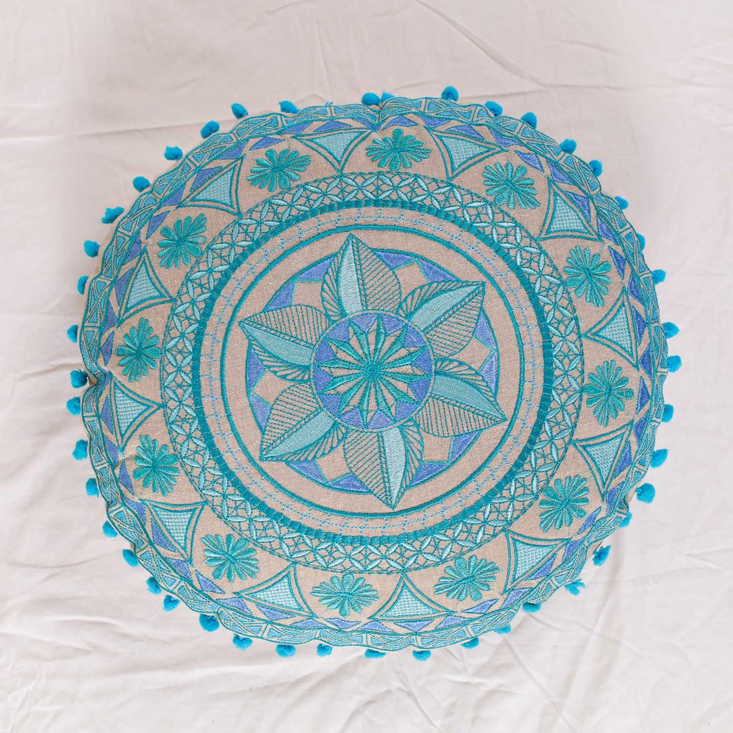 Bloomin' Bliss Floor Cushion Cover