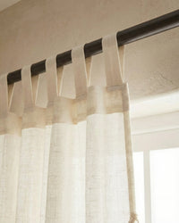 Ivory Sunshine Window Curtain - Set of 2