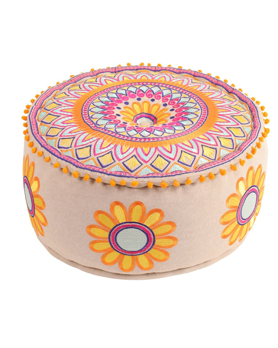Tranquil Treasures Ottoman Pouf