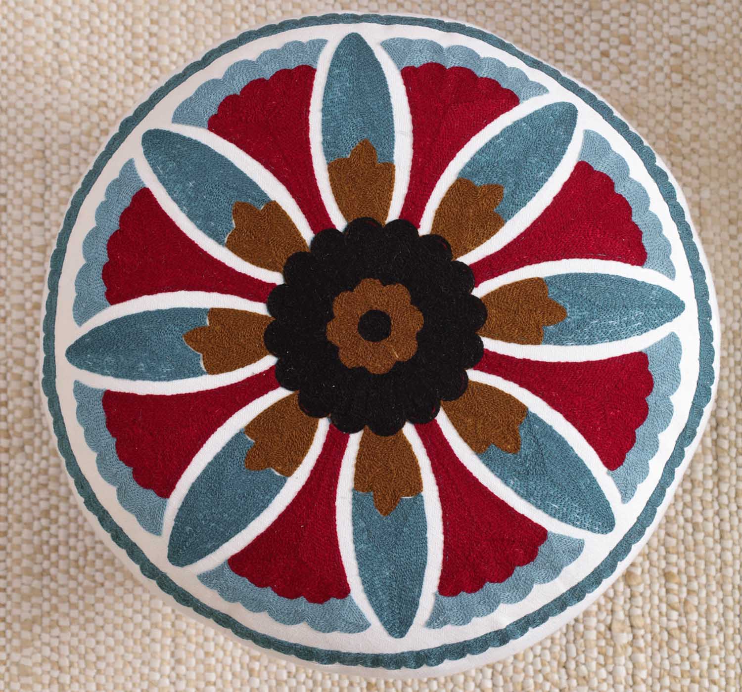 Flower Power Footstool