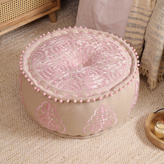 Pink Euphoria Ottoman pouf - O