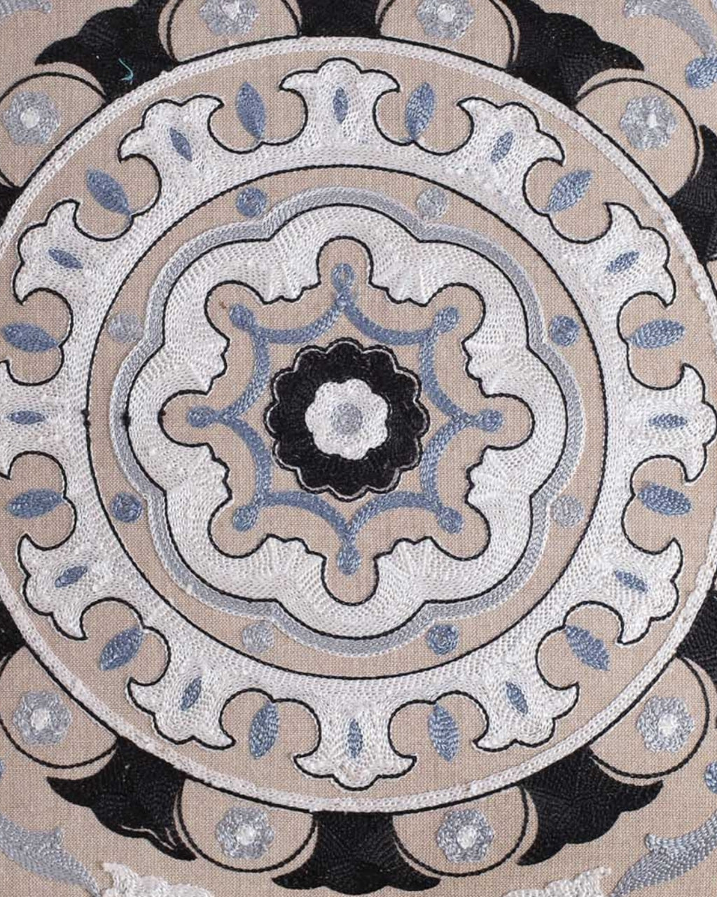 Patterned Perch Footstool