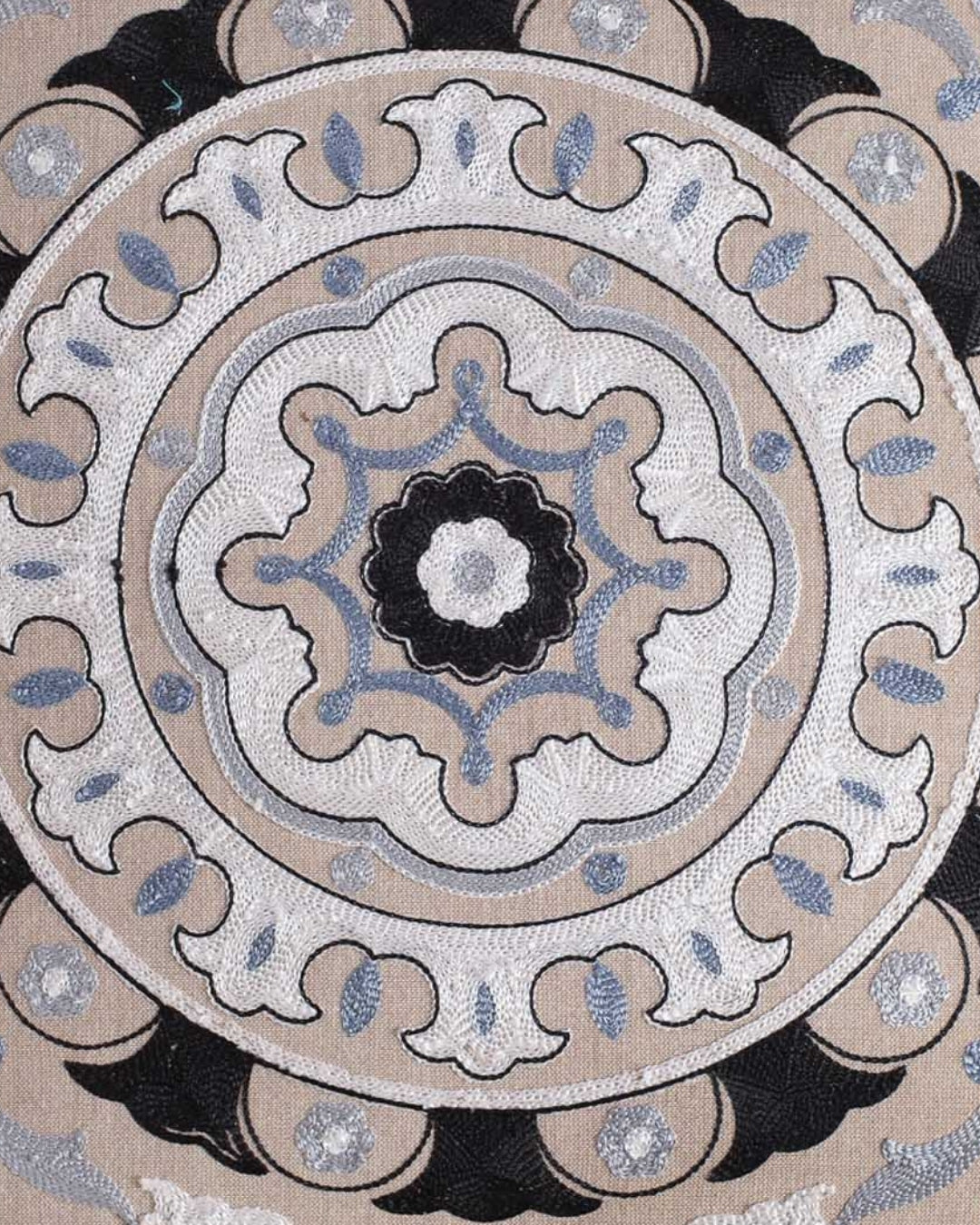 Patterned Perch Footstool