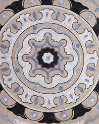 Patterned Perch Footstool
