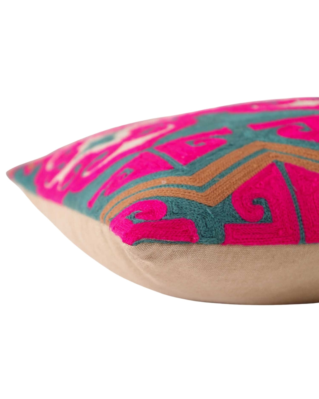 Purple Boho Bliss Long Pillow Cover