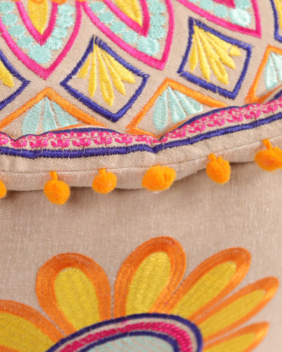 Tranquil Treasures Ottoman pouf