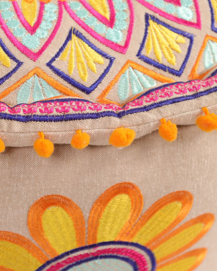 Tranquil Treasures Ottoman Pouf
