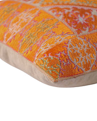 Orange Whimsical Long Pillow