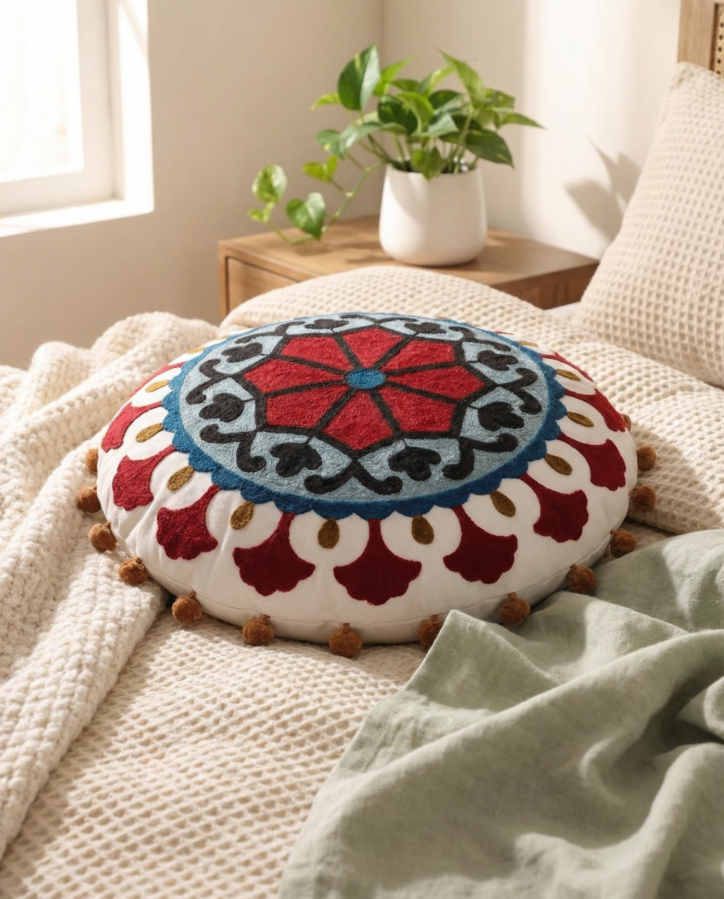 Petal Paradise Pillow