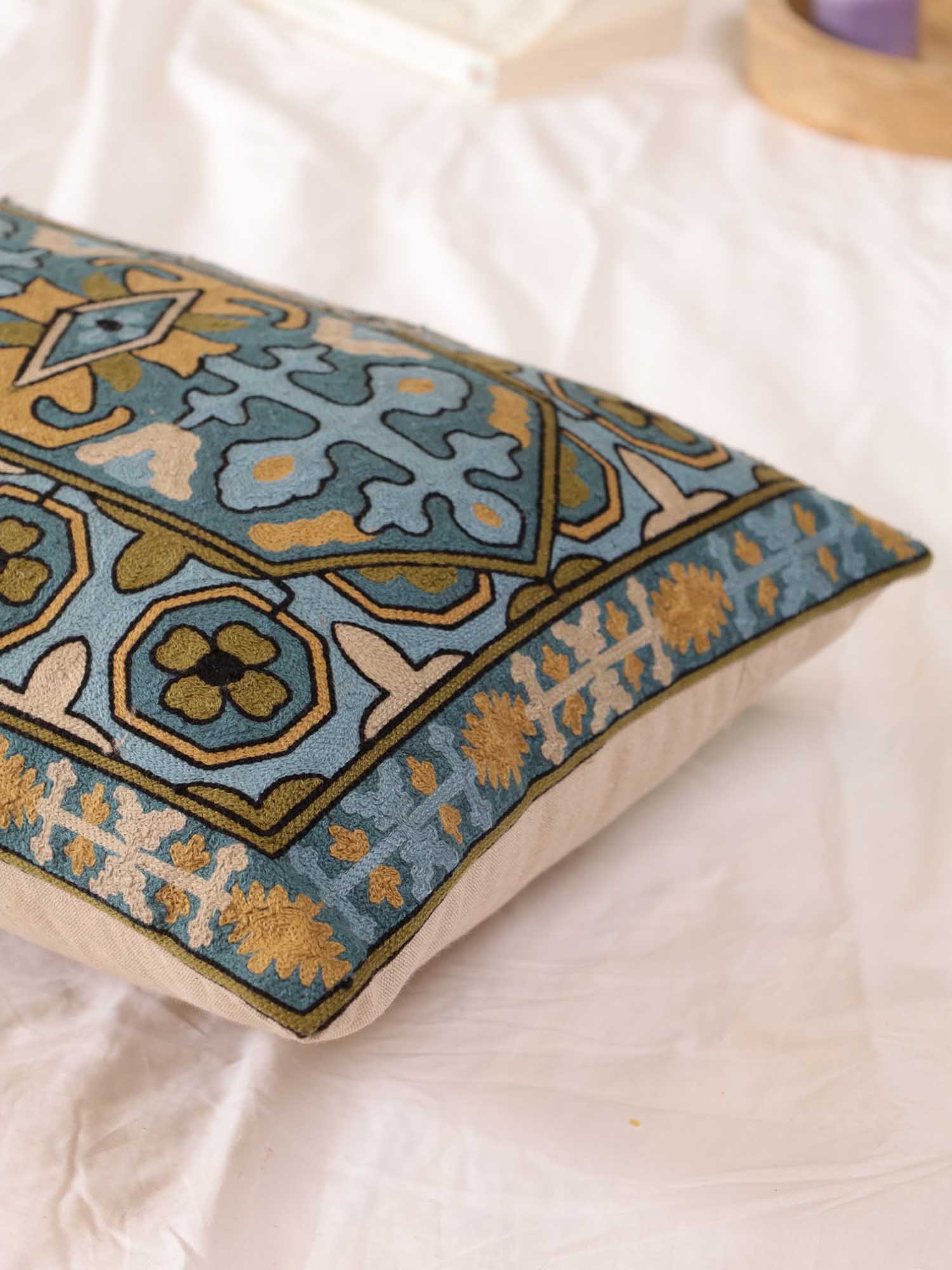 Tanjore Treasure Long Pillow