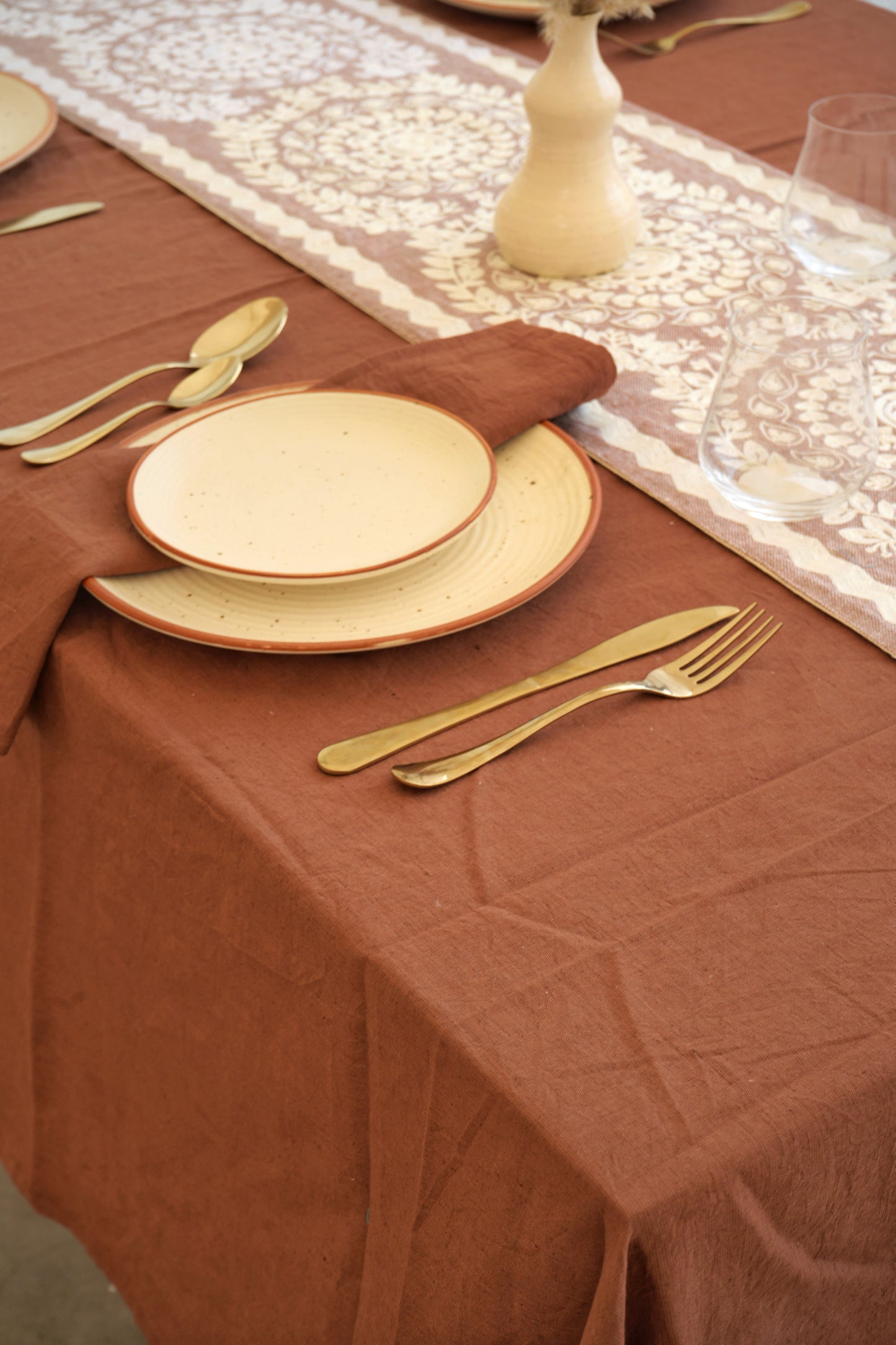 Rose Blossom Table Runner