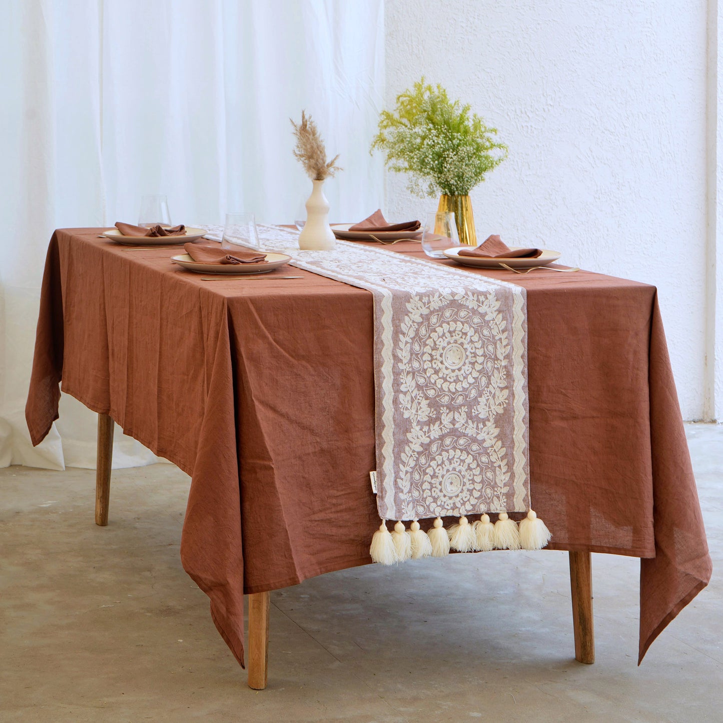 Rose Blossom Table Runner