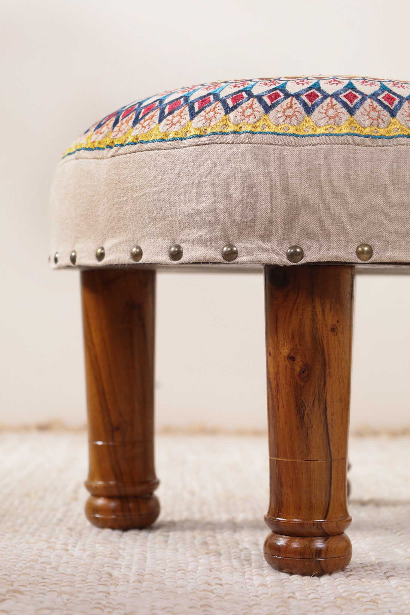 Cosmic Comfort Footstool