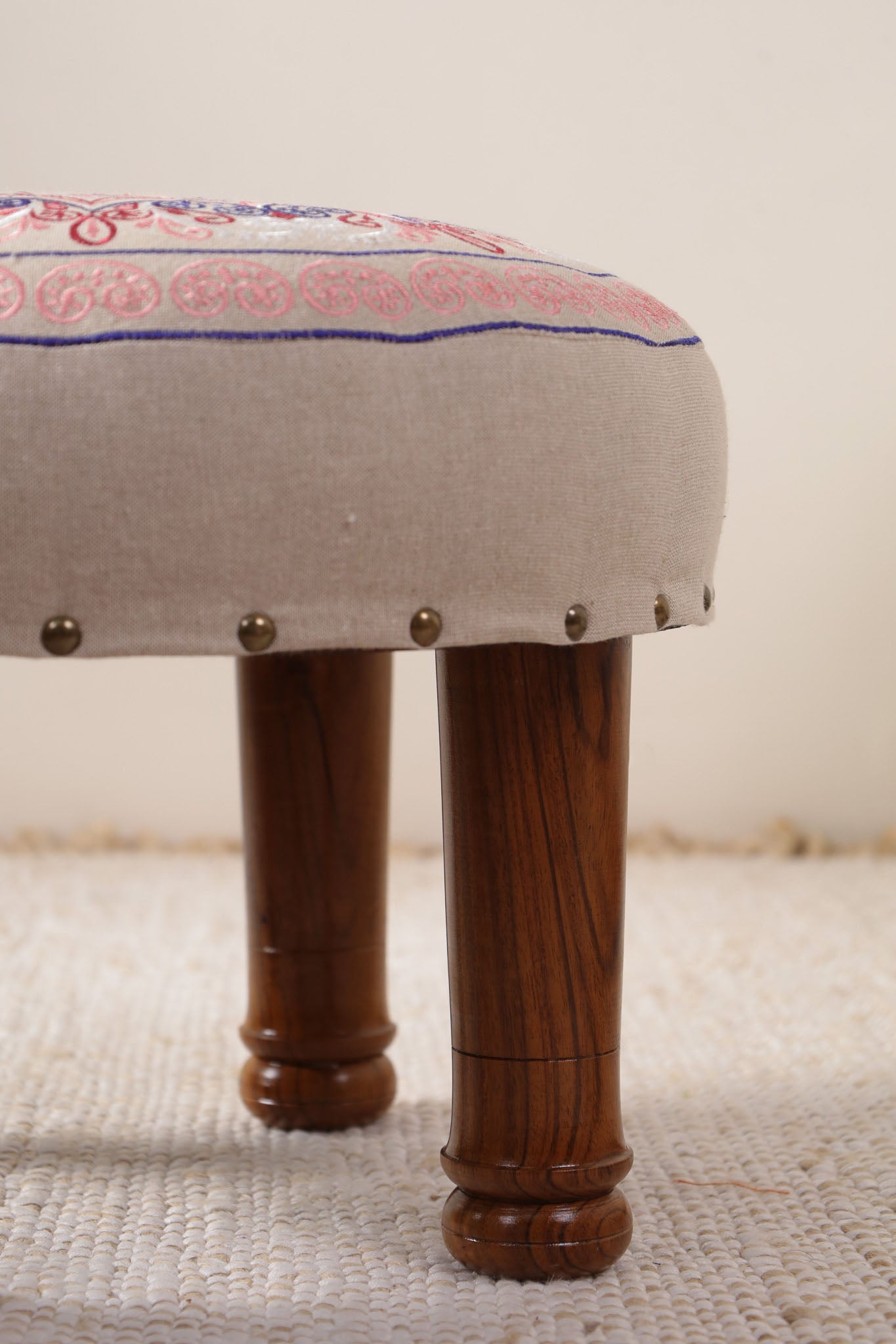 Luxe Mandala Footstool