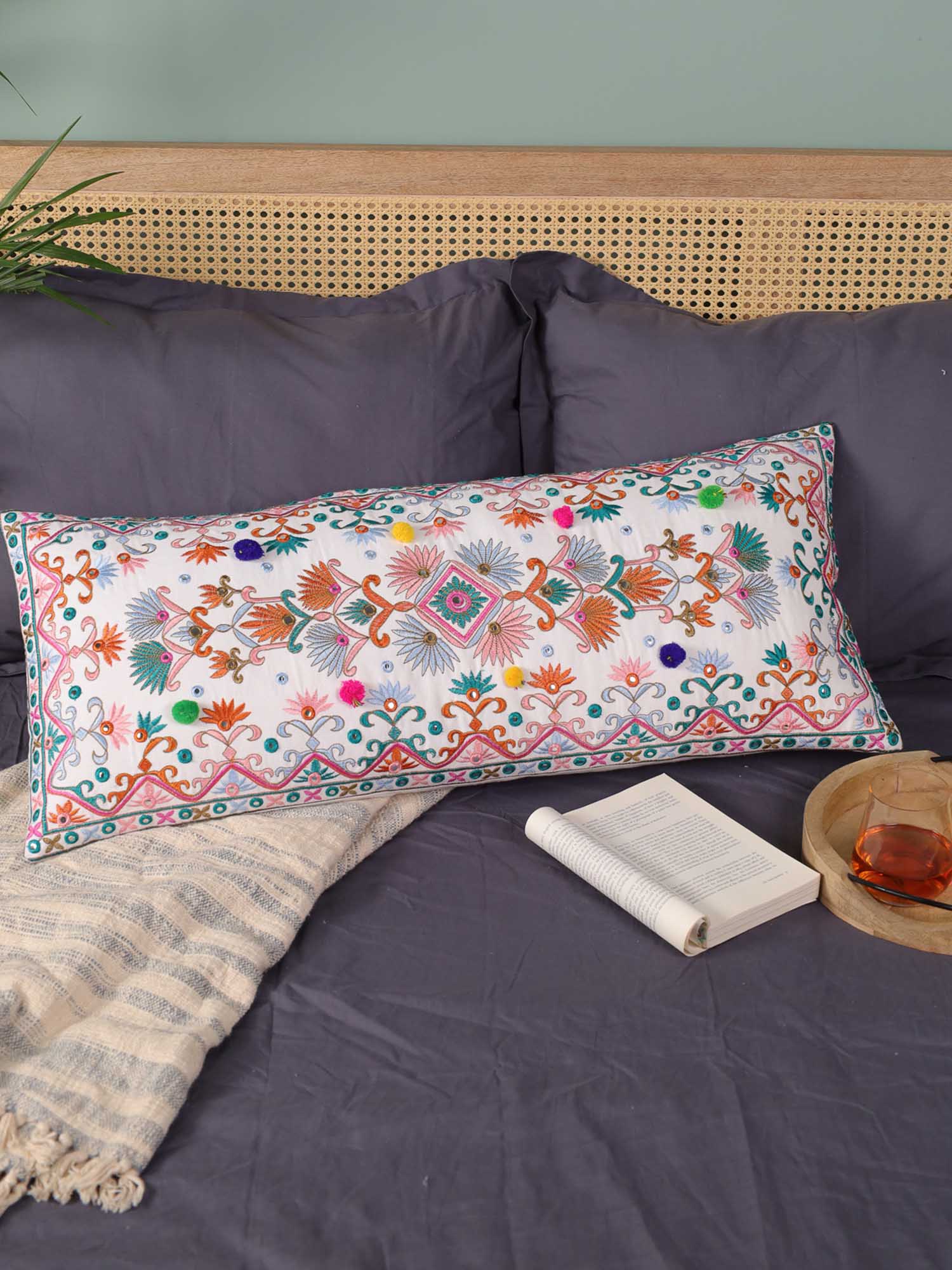 Pink Gypsy Dream Long Pillow