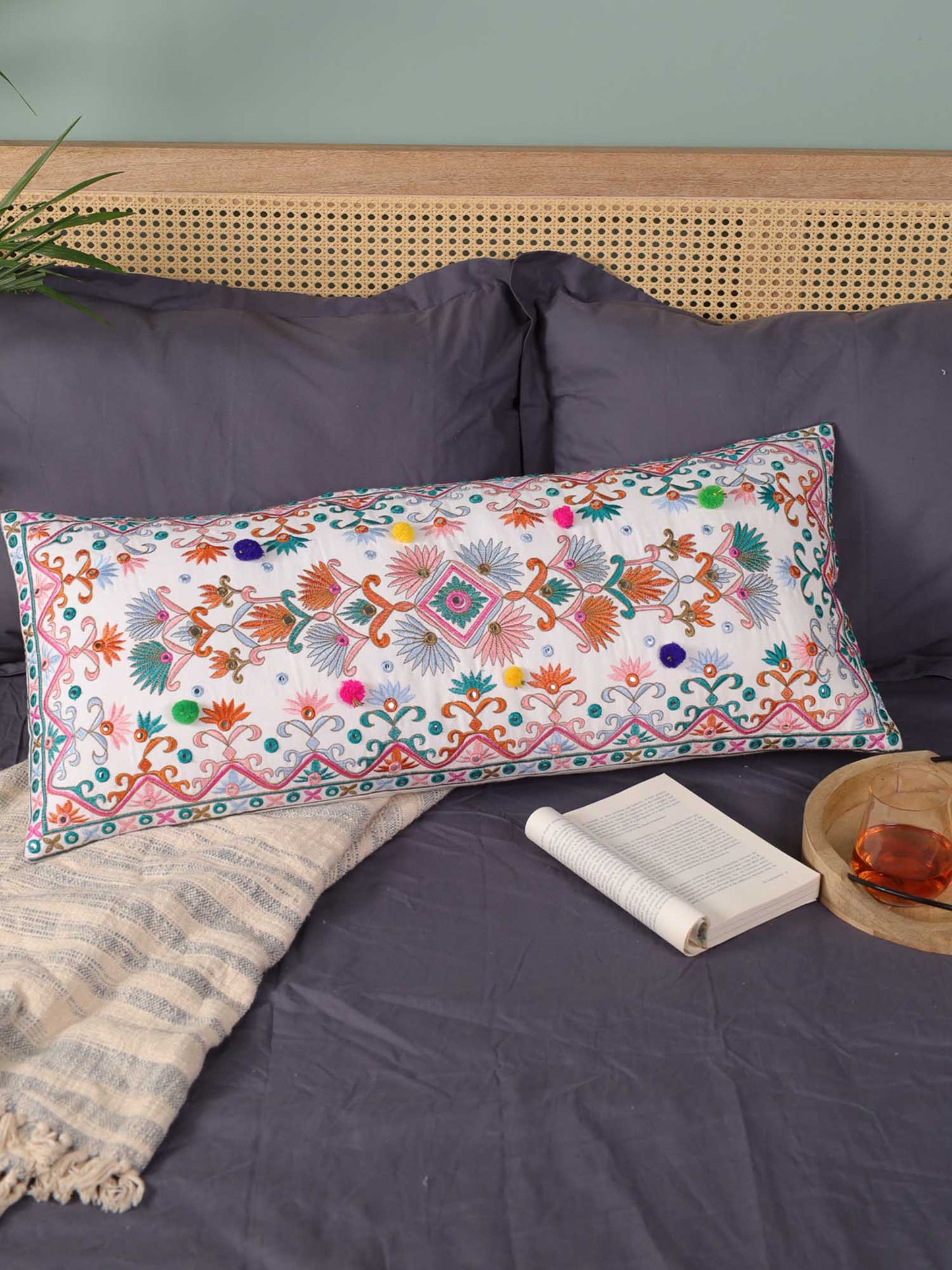 Pink Gypsy Dream Long Pillow