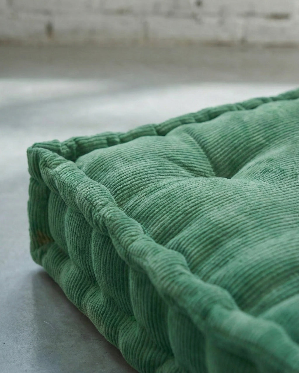 Sage Green Dreamy Corduroy Floor cushion