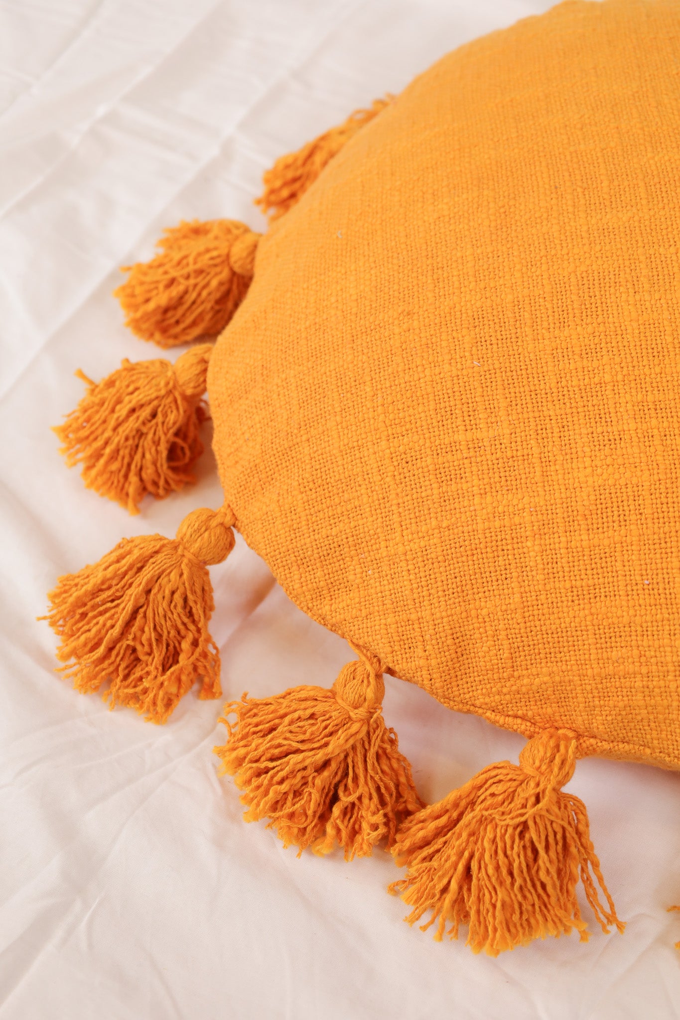 Talking Tassels Floor Cushion Cover