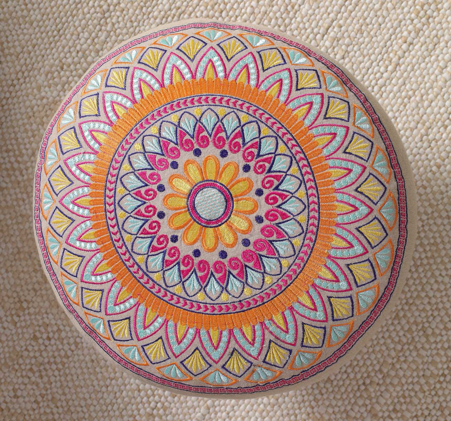 Petal Paradise Footstool