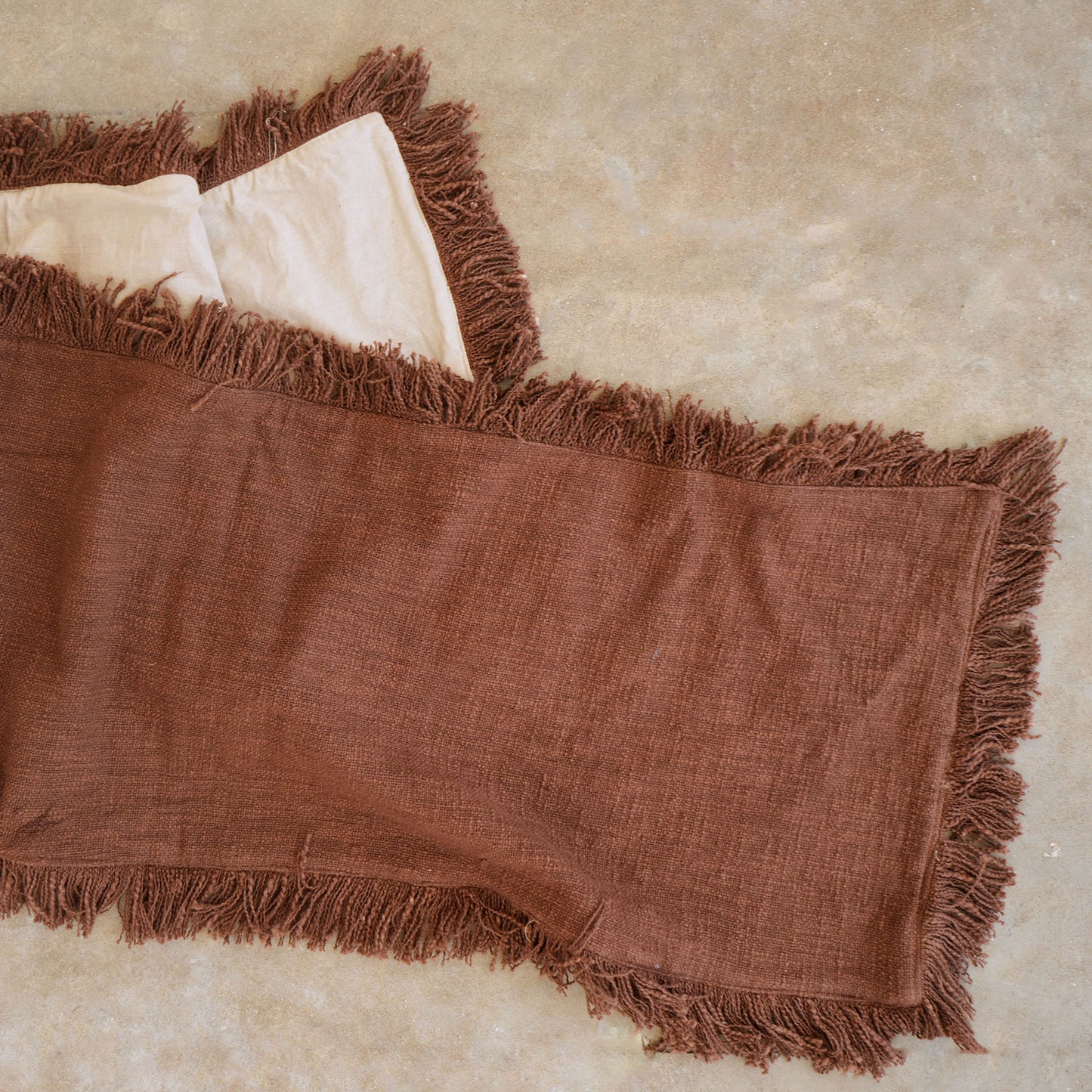 Brown Free Sprit Table Runner