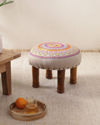 Petal Paradise Footstool