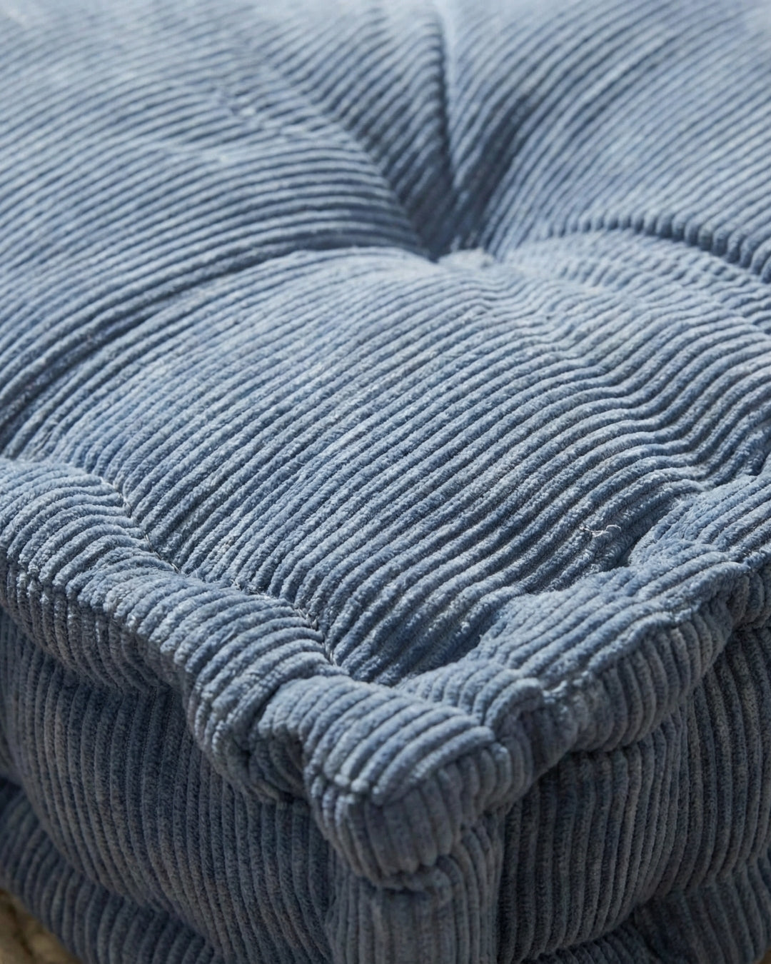 Gray Dreamy Corduroy Floor cushion