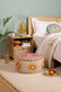 Tranquil Treasures Ottoman pouf