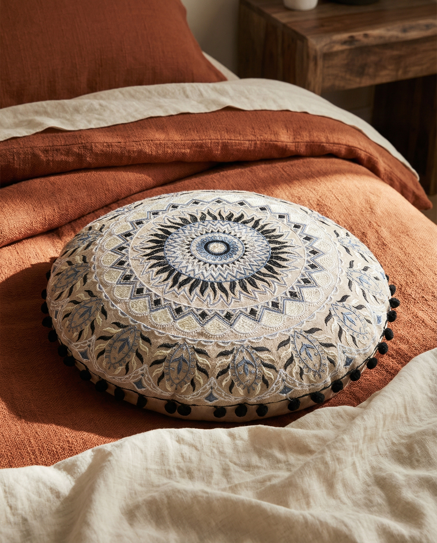 Geometric Gathering Pillow