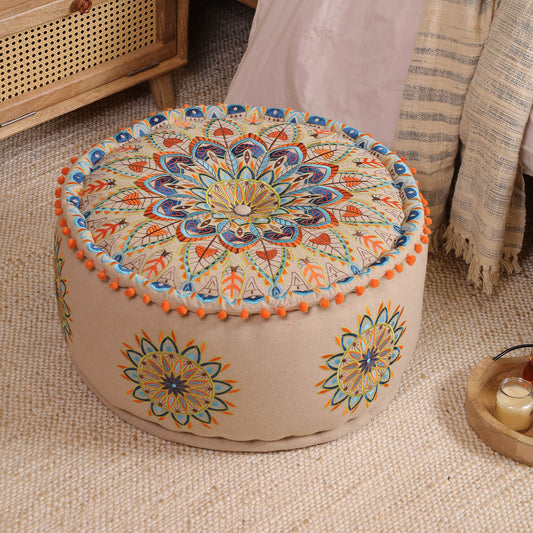 Artisan Abode Ottoman pouf - O