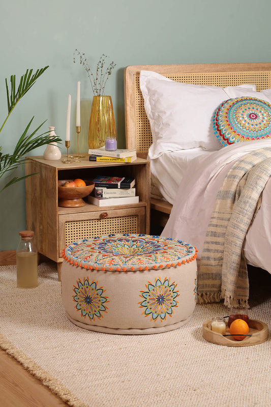 Artisan Abode Ottoman pouf - O